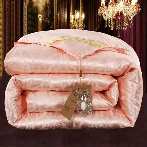 蚕丝被100%桑蚕丝全棉春秋被夏凉被双人可水洗单人空调被宿舍冬被