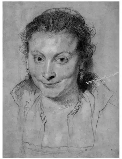 鲁本斯贵族妇女速写作品赏析