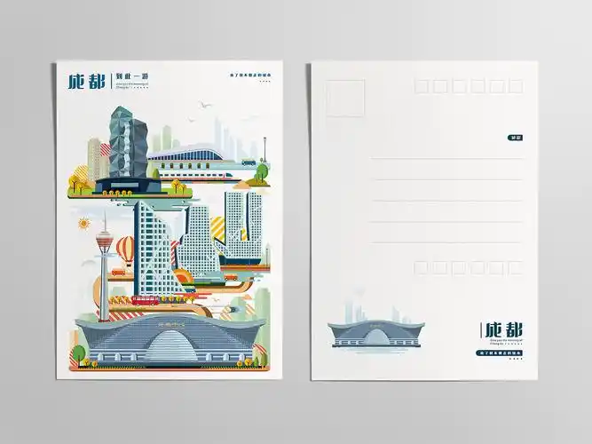 成都明信片设计