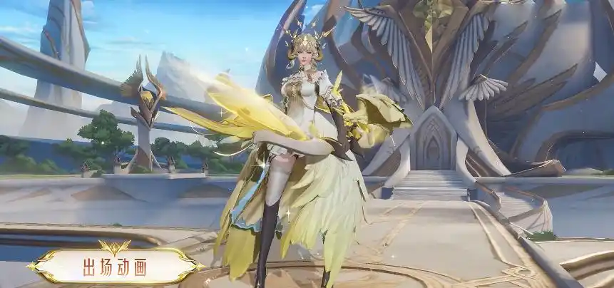 伽罗新皮肤炽翼辉光即将正式上线,技能特效来啦!