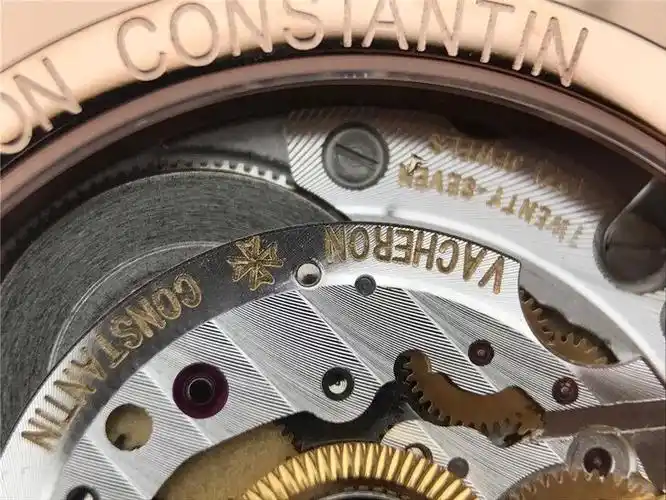 mks厂江诗丹顿传承系列85180/000r-9248玫瑰金机械男表 经典休闲商务