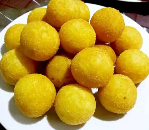 炸速冻汤圆不爆的做法