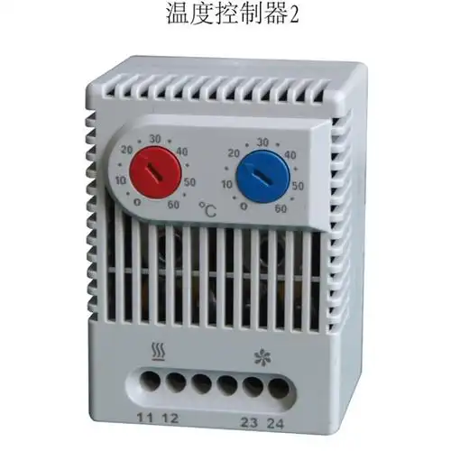 【恒温控制】kts011双联恒温控制器 温控器控制开关 机柜可调温度控制