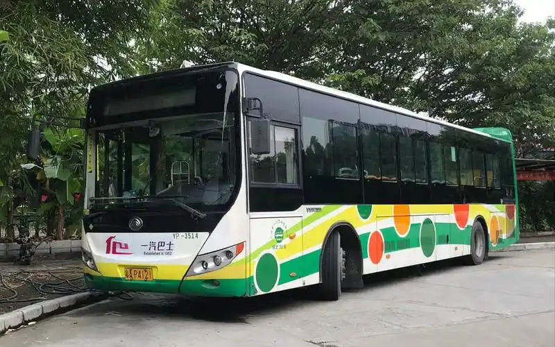 【广州公交】【云乘车】一汽巴士宇通zk6120chevmpg4行走音