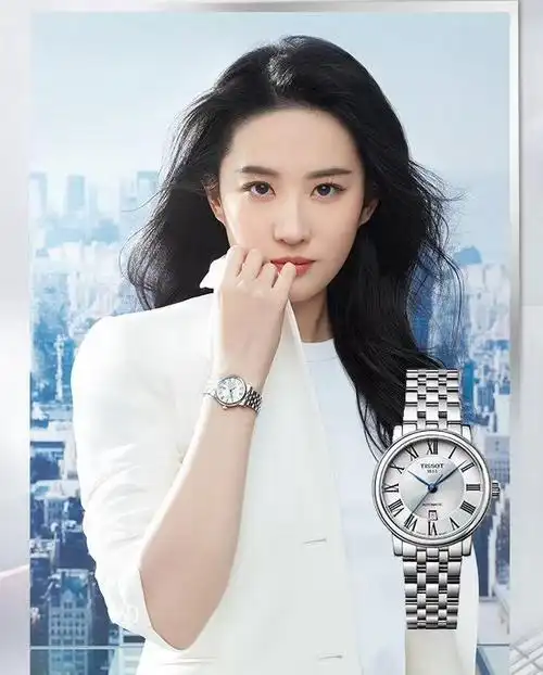 全球品牌代言人刘亦菲 x 天梭全新广告大片释出;举手投足尽显干练气质
