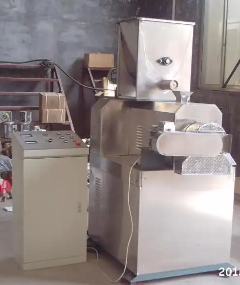 济南霖奥高剪切膨化机粟米条设备