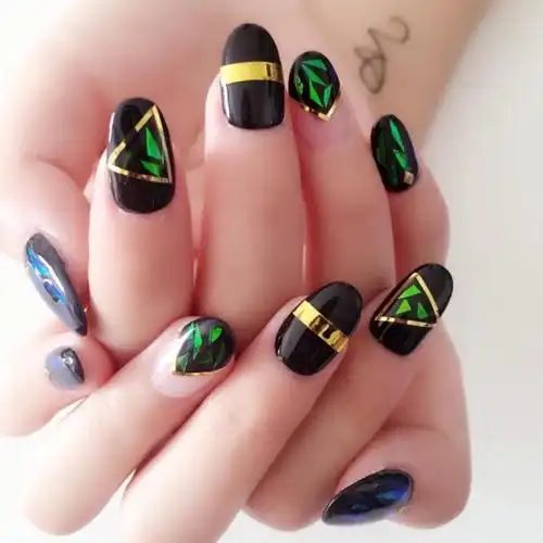 美甲- 个性玻璃甲