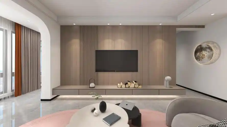 电视墙君庭云邸 127㎡ 现代简约 生活家家居