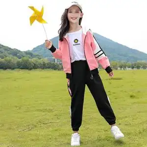 女童洋气套装大童春装七10八11十三12岁小学生女孩儿童衣服时髦潮