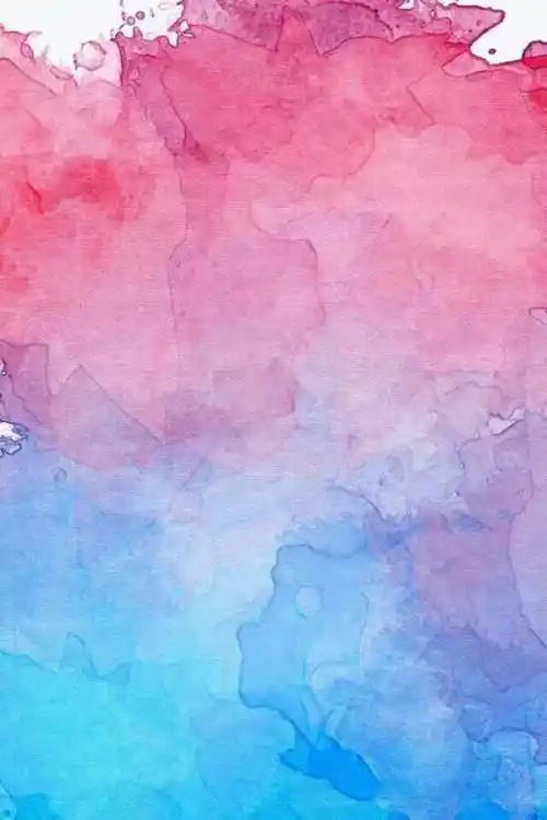 水粉画渐变 水粉画渐变色星空 初学者 - 水彩迷