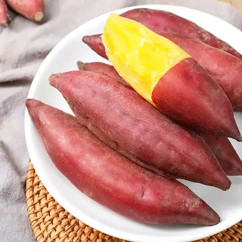 挖天目小香薯带箱9斤当季新鲜黄心番薯农家自种沙地红薯地瓜>800_800