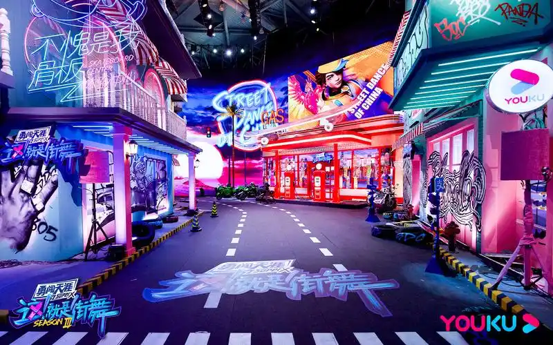 这就是街舞炫酷个性街道场景图片壁纸