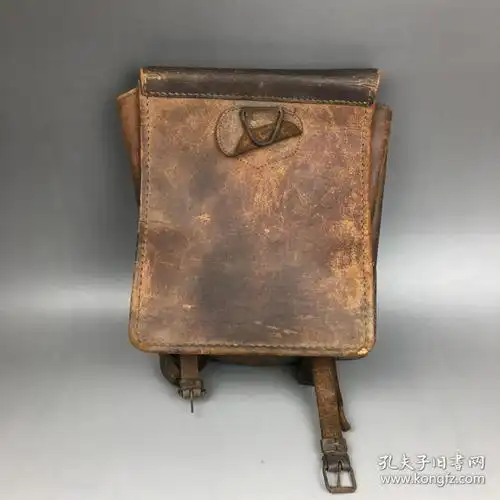 老式军用皮包