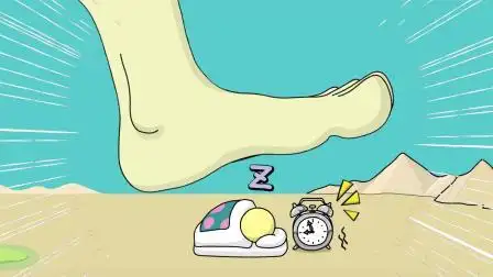 益智小游戏:天降臭脚丫,能否叫醒这个嗜睡的小人?