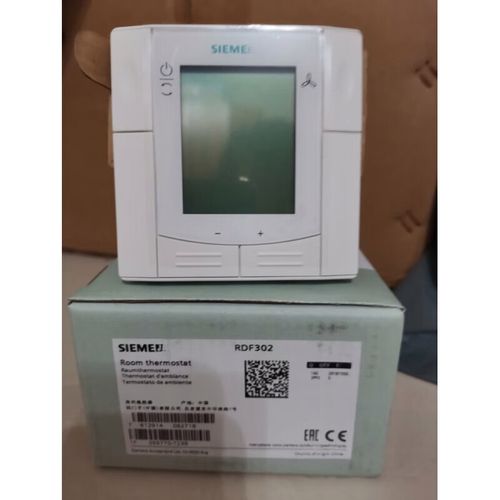 西门子空调温控器液晶控制器rdf302 302.b带联网rs485 modbus rdf302