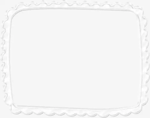 关键词 : 白色,花边,边框,相框