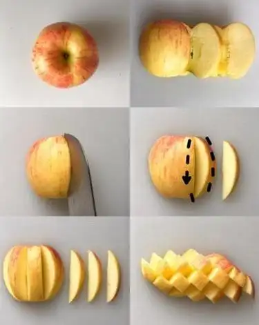 切水果花式切法(7款水果花式切法合集)(1)