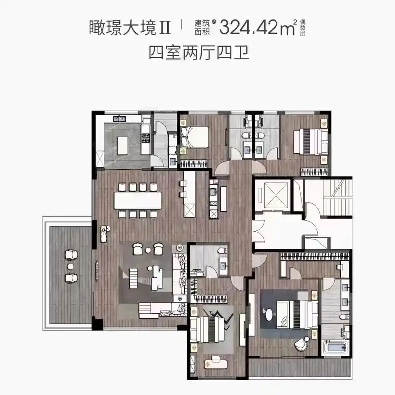 渭南上上玫瑰园项目户型 - 抖音