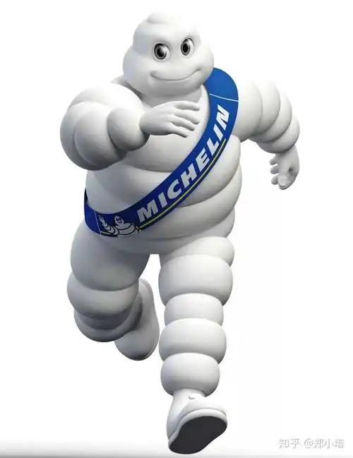 郑小塔 的想法: 《米其林指南》上经常出现的吉祥物——米其林宝宝