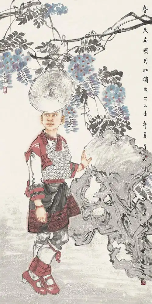 不倦的行者-中国人物画家郭大川扫描