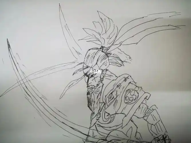 粗画王者荣耀之宫本武藏