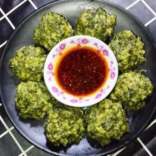 集颜值与美味于一身的菠菜团子,好吃不上火