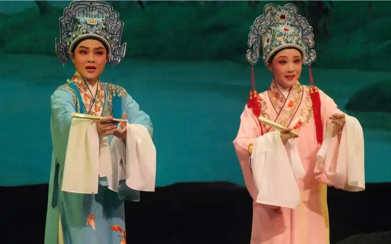 【王柔桑】【盛舒扬】越剧《梁祝·草桥结拜》-2019上海中秋戏曲晚会