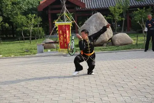 11图一组动作潇洒的亳州大洪拳图片00103