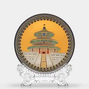 天坛北京风光工艺纪念品送老外国客户朋友文化特色礼物桌面摆件