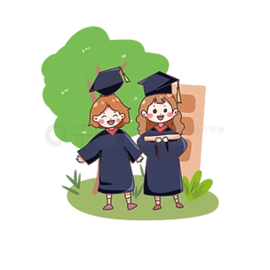 毕业照素材元素