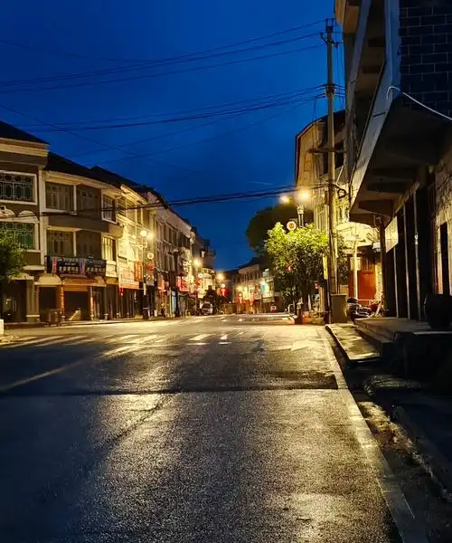 播州最美的乡村夜景