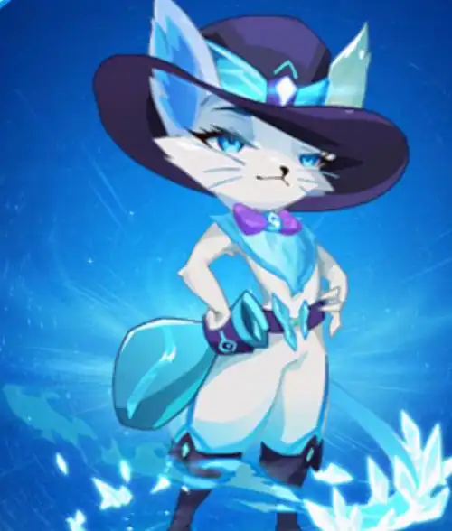 冰系三位女神级精灵阿克希亚是冰雪女皇喵九儿更受宅男喜爱