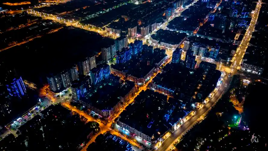 航拍夜景学习中