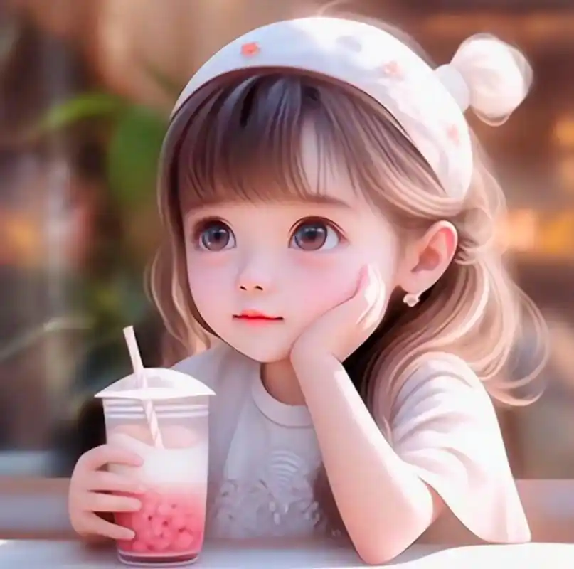 萌到爆炸了99 #萌娃头像 #女生卡通头像 - 抖音