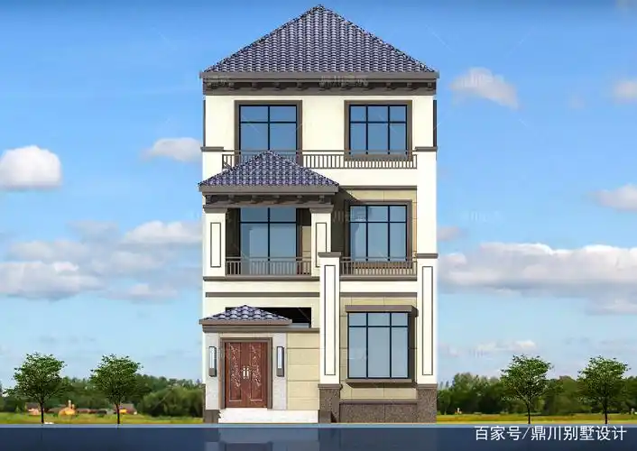 面宽6米咋建房12套设计突破限制创造豪华凸显农村别墅的魅力