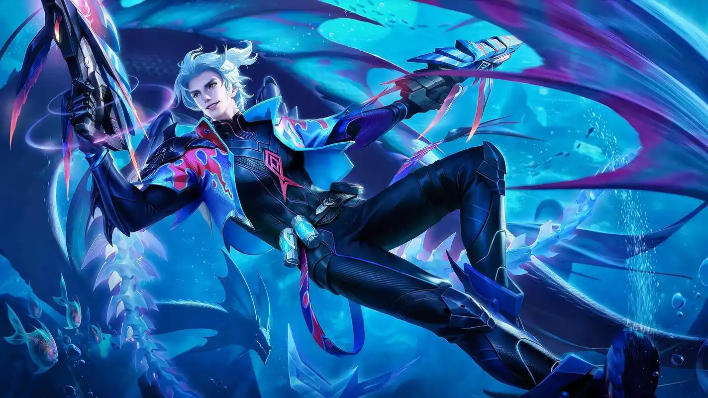 来深海和菠萝共舞吧 #王者 #马可波罗深海之息 - 抖音