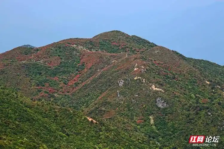 五月浏阳市大围山七星岭角峰美如画
