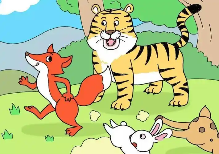 简单的语言故事简笔画