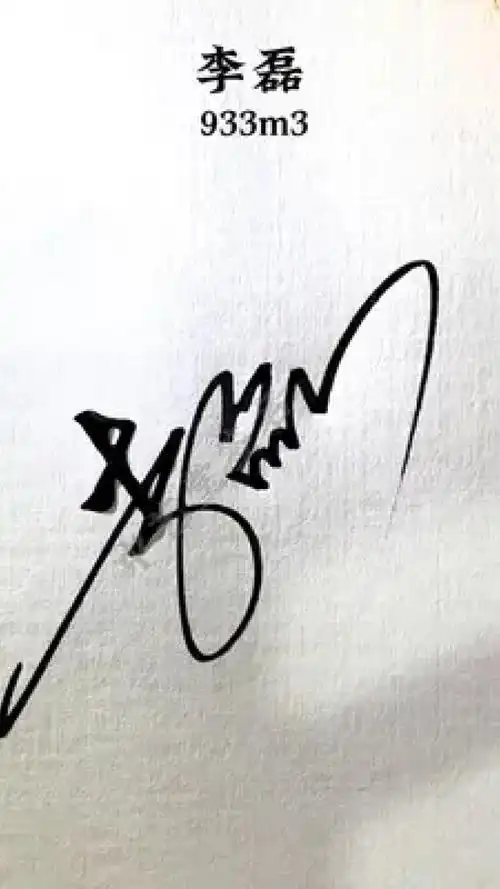 私人制定 #签名设计 #商务签名 #中艺堂签名