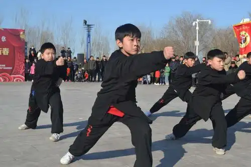 孟村八极拳张峰传习所在2019年春节参加的两次表演活动(之五)