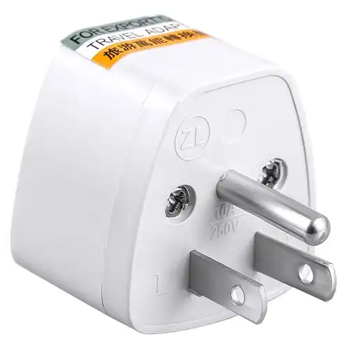 国际美国三脚插头通用旅行适配器标准插头转换器