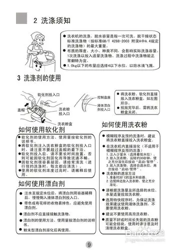 海尔小神童xqb50-20hf百变洗衣机使用说明书