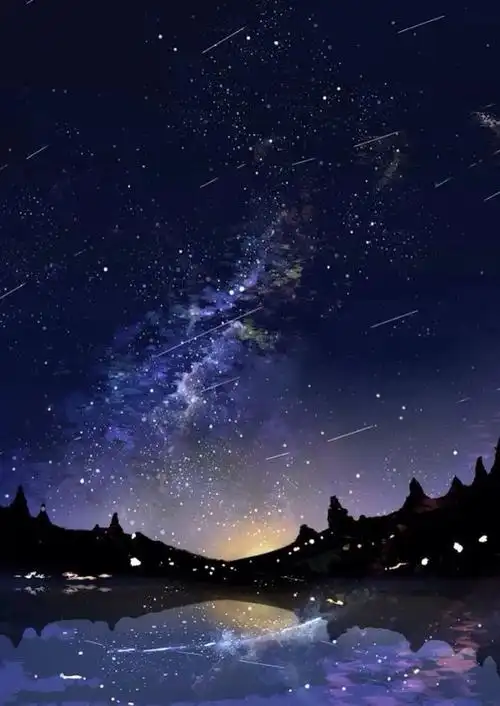 星空繁星 樱花树下不变的契约