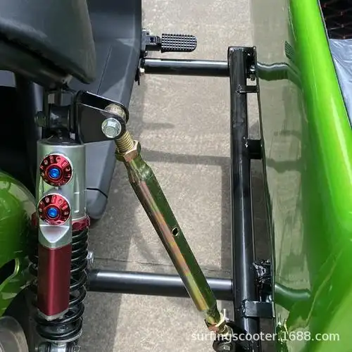 i7哈雷太子边三轮电动车挎斗边三轮电动三轮电动车代步挎子电动车