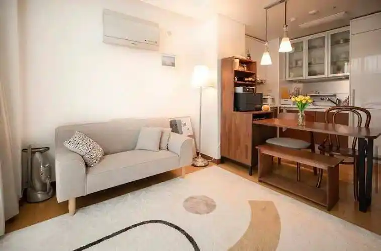 它不仅拥有了开阔的视野和通透的空间感,更融入了muji风格的自然与