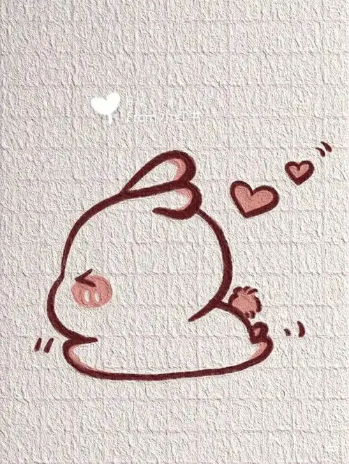 可爱的小兔子简笔画