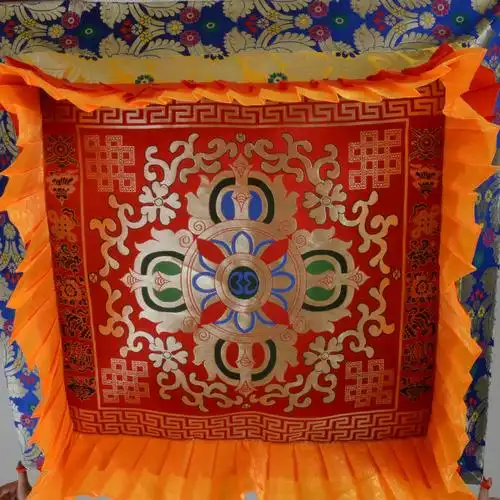 佛堂金刚华盖顶盖天棚佛教藏密宝盖