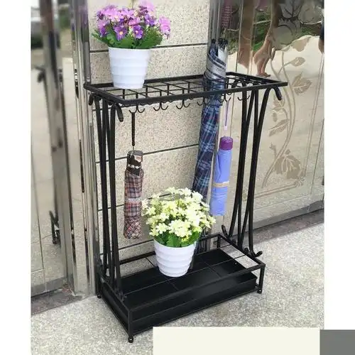 入户门口伞架放伞置物架壁挂雨伞收纳门后家用伞架