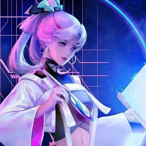 游戏电竞超酷女生头像图片