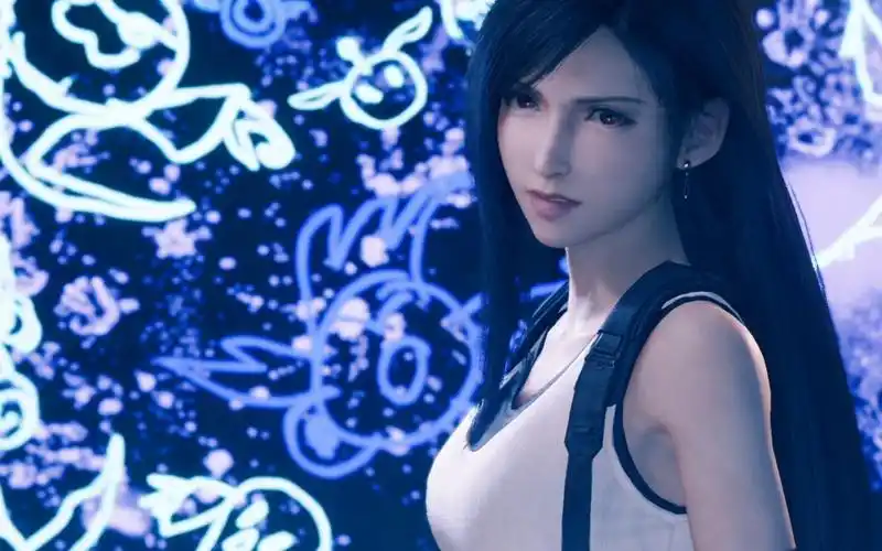 1080p60帧ff7超美cg每一帧都是壁纸蒂法cg合集